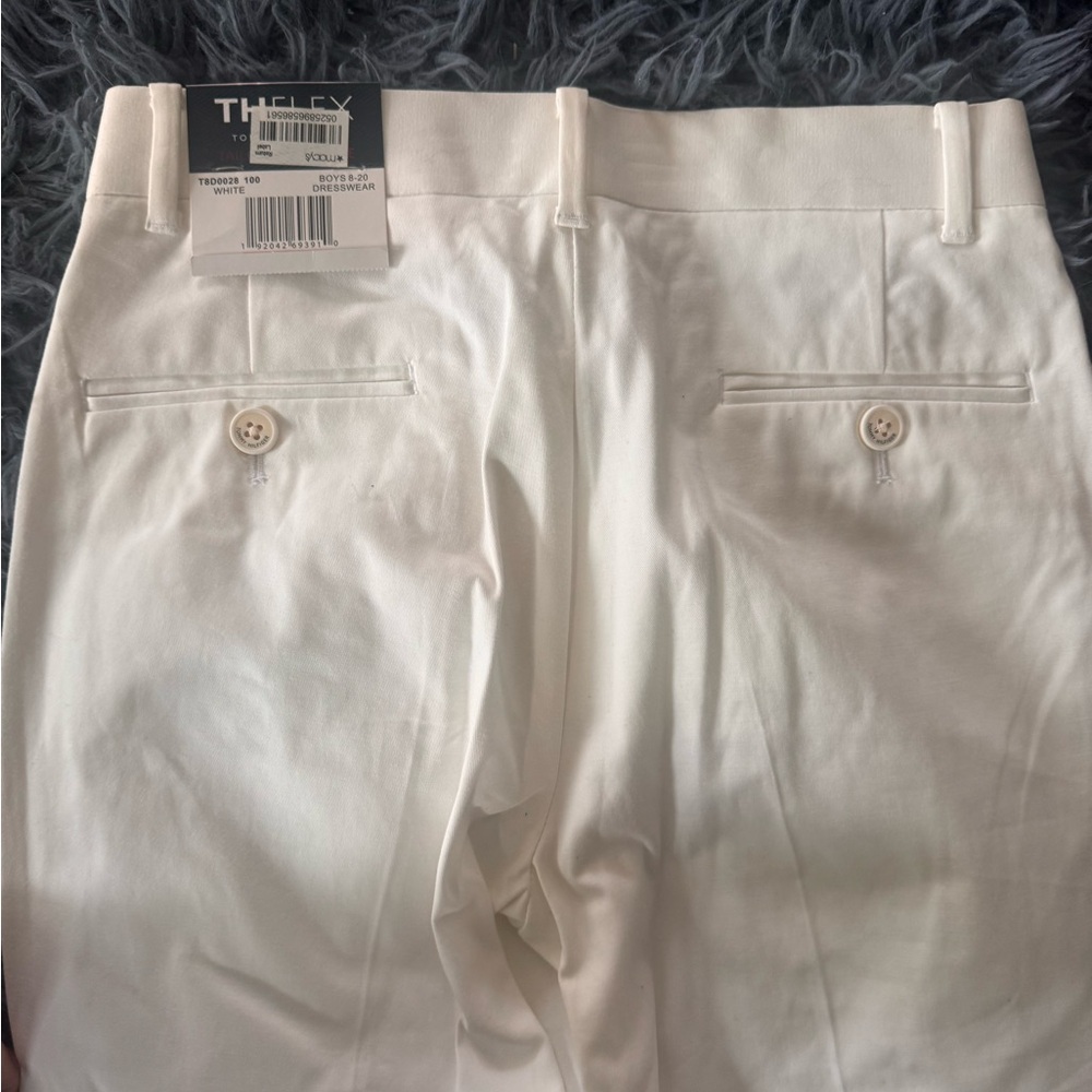 TH Boys White Pants